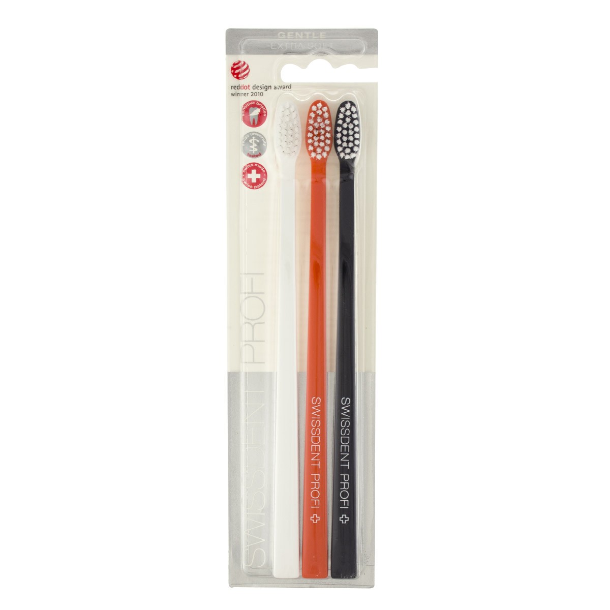 Swissdent  - (schwarz, orange, weiss) 3 .