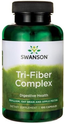 Swanson Tri-Fiber Complex - 100 caps (198,75 EUR/kg)