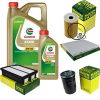 Mann Inspektionspaket 6L Castrol Titanium 5W-30 FüR KIA Sportage 1.7 Crdi