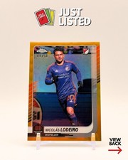 2025 Topps Chrome MLS Nicolas Lodeiro Orange Refractor /50 - Houston Dynamo