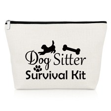 Dog Sitter Gifts for Women Makeup Bag Walker