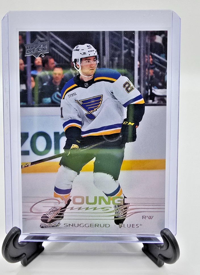 2025-26 Upper Deck Series 1 Young Guns Jimmy Snuggerud #207