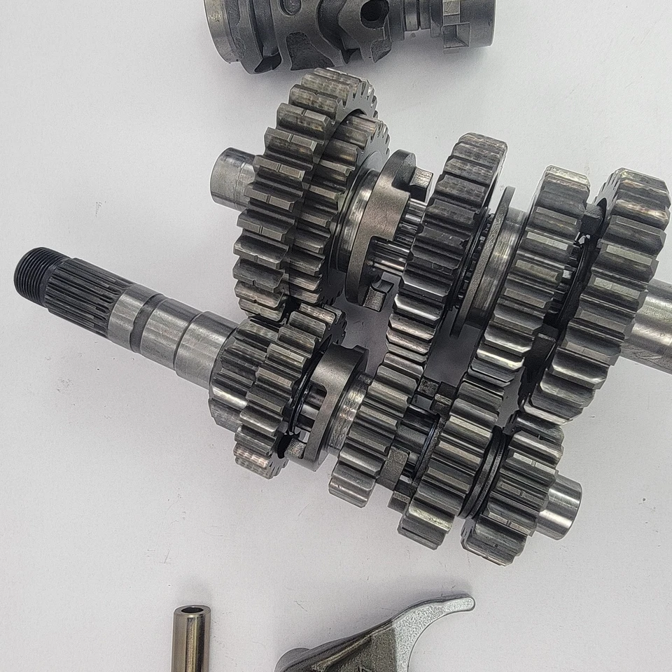 Honda CRF250R CRF 250R 2006 2005-2007 motor transmisión conjunto engranajes horquillas Foto 4 de 4