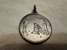 1977 VINTAGE COLLECTIBLE BOWLS GAME SILVER MEDAL