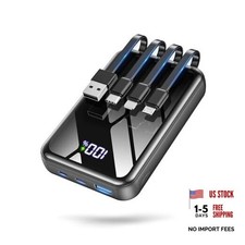 Portable Charger Power Bank 50000mAh, 22.5W Fast Charging Portable Black