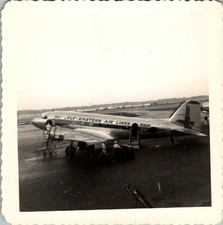 Eastern Air Lines DC-3 "Great Silver Fleet" Airport Photograph 1930s-40s