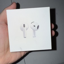 Apple AirPods 4 Wireless Earbuds, USB-C Charging Case, White