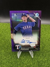 2016 Bowman Draft - Chrome Draft Auto Cole Ragans #CDA-CRA Purple Refractor /250