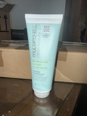 Paul Mitchell Clean Beauty Hydrate Conditioner For Dry Hair ~ 8.5 fl oz / 250 ml