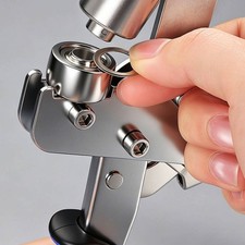 Leder-Druckknopfzange hochfester Stahl Mehrzweck-Nietzange manuell f&uuml;r