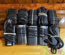 Lot of 10 Dell 90W Big Pin LA90PM130 19.5V 4.62A 7.4mm Slim AC Power Adapter