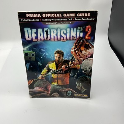Dead Rising 2 Prima Official Game Guide (Includes Map) Authentic Map CIB Fast