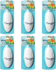Jmxu'S 5"-5.5" Bird Cuttlebone for Parakeets, Cuddle Bone with Metal Holder, Cut