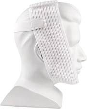 Super Deluxe White Chin Strap for Cpap Users - anti Dry Mouth- anti Snore Chin S