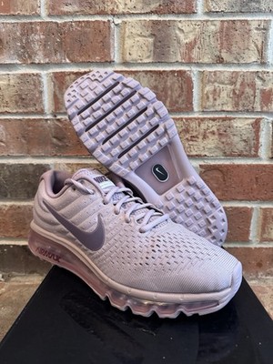 New 10 Nike Air Max 2017 Plum Fog Purple 3M Reflective Sneakers 849560-503 Women