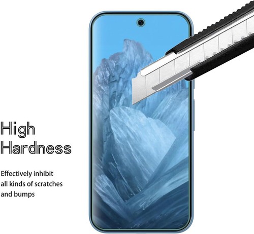 Pour Google Pixel 9A Gorilla Verre Trempé Transparent Protection écran RÉSISTANTE - Photo 4 sur 12