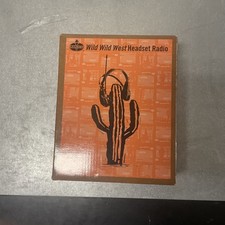 New In Box Vintage 1998 Amoco Wild Wild West GPX AM FM Radio Headset