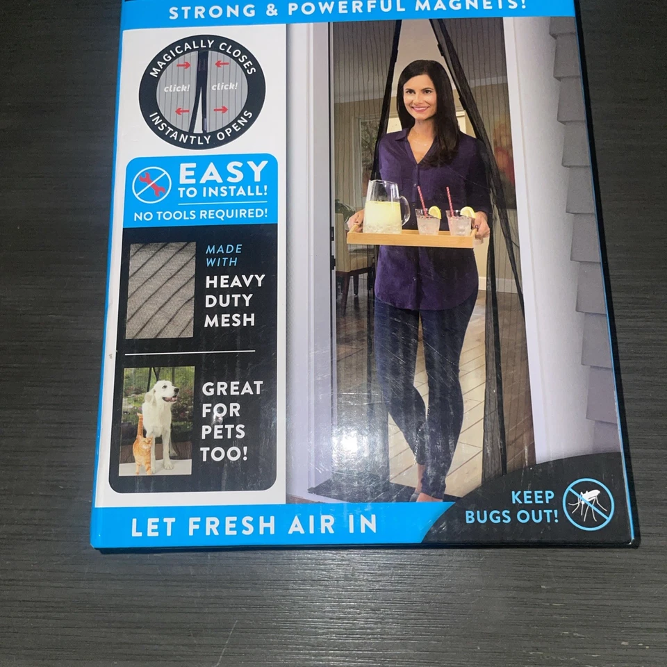 Malla Mágica Nueva Caja Sin Abrir Malla Magnética Pantalla Puerta - Imagen 3 de 4