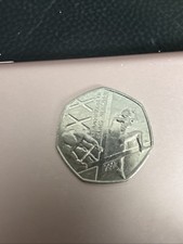 Extremely Rare Glasgow Commonwealth Games 2014 50 Pence Piece