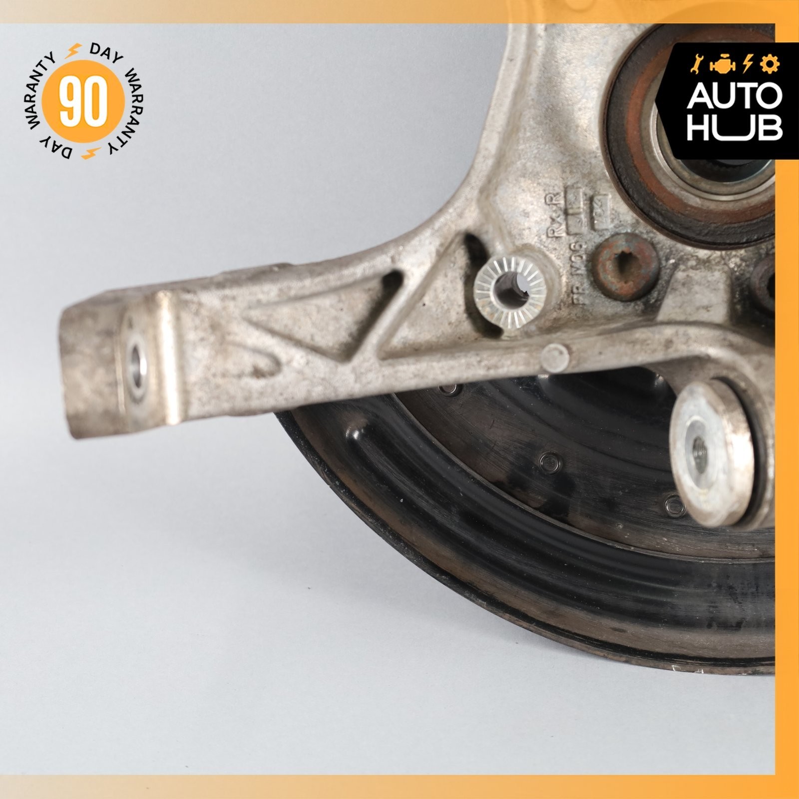 12-17 Bentley Continental GT Coupe Rear Left Spindle Knuckle Hub OEM 30k