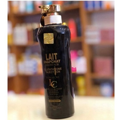 X 1 Snapchat Diamant NOIR BODY LOTION Extra Fort .   AUTHENTIC 500ML X 1