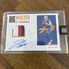 2022 Panini Encased Vaulted Veteran Josh Allen Auto Patch Bills 13/20 4 Color🔥