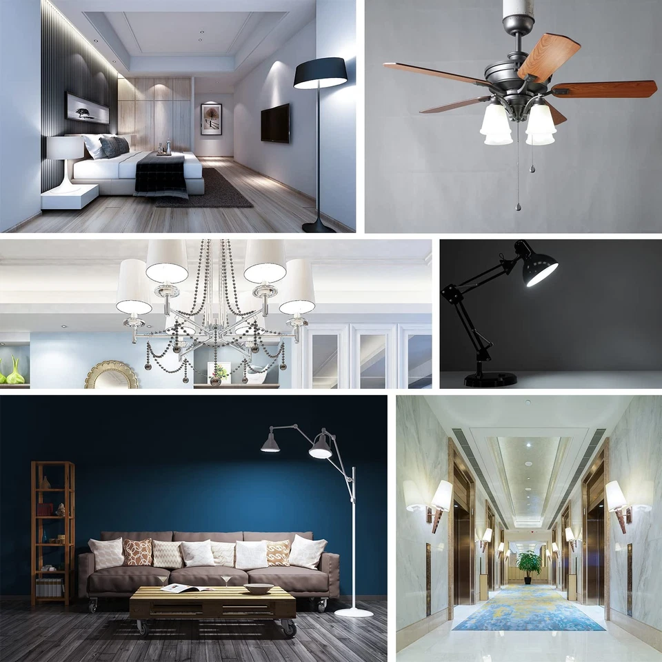 E12 LED Bulb Color Changing Candelabra Light Bulb with Remote Control, 50W In... - Image 2 of 4