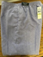 Alfred Dunner Pants Womens 18W Classic Fit Comfort Waist Easy Care Pull On 18W