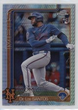 2025 Topps Chrome Prism Refractor Luis De Los Santos #74 1i5e