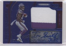 2019 Certified Mirror Blue Etch 7/20 Irv Smith Jr #213 Auto 2ct