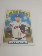 2021 Topps Heritage Andre Scrubb #592