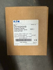 Eaton CN15GN3AB NEMA OPEN 3 POLE CONT SIZE 2 ...