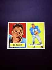 1957 Topps Football #35 Emlen Tunnell EXMT-NM