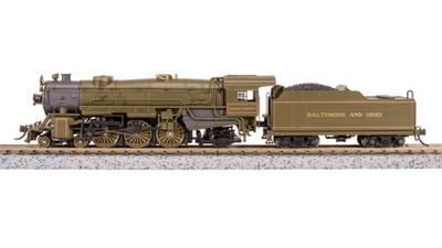 Broadway Limited 7983 N Scale B&O Heavy Pacific 4-6-2 President Washington #5300