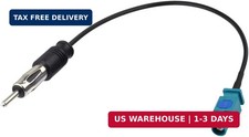 Universal Vehicle Car Stereo Fm Am Radio Antenna Adapter Cable Fakra Z Male To D Universal Vehicle Car Stereo Fm Am Radio Antenna Adapter Cable Fakra Z Male To D
