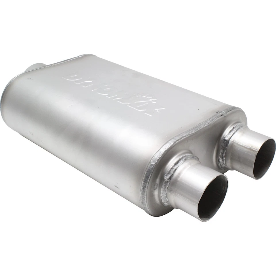 Silenciador Dynomax 17228 para camioneta Chevy F150 Ram F250 F350 ovalado GMC Chevrolet Ford Foto 2 de 4