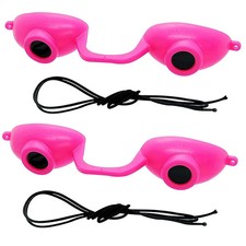 Super Sunnies Evo Flex Soft Tanning Bed Goggles for UV Eye Protection Use in Sun