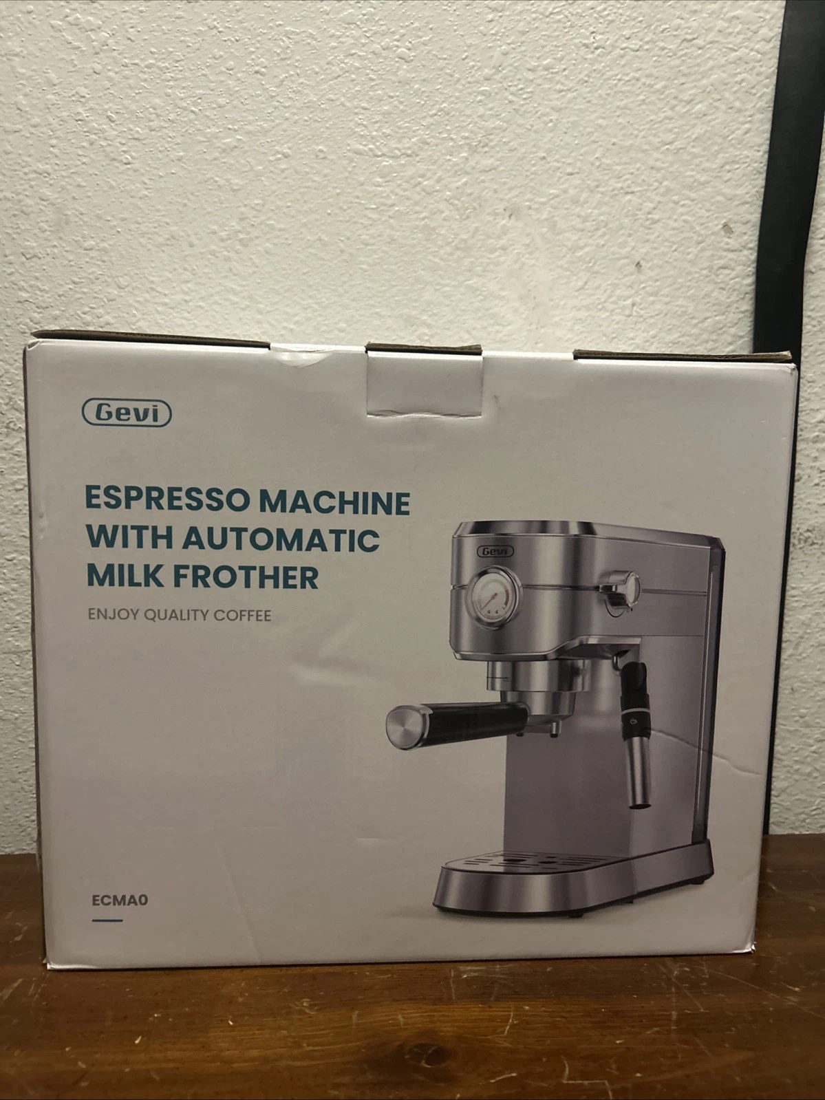 Gevi Espresso Coffee Maker with Automatic Milk Frother | 20-Bar Pump, Stainless
Opens in a new windo
