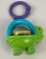 Fisher-Price Sit-Me-Up Floor Seat Honeydew Drop Replacement Turtle Rattle Toy