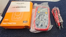 AstroAI AM33D Digital Multimeter, 2000 Counts - Ohm/Volt/Amp Meter