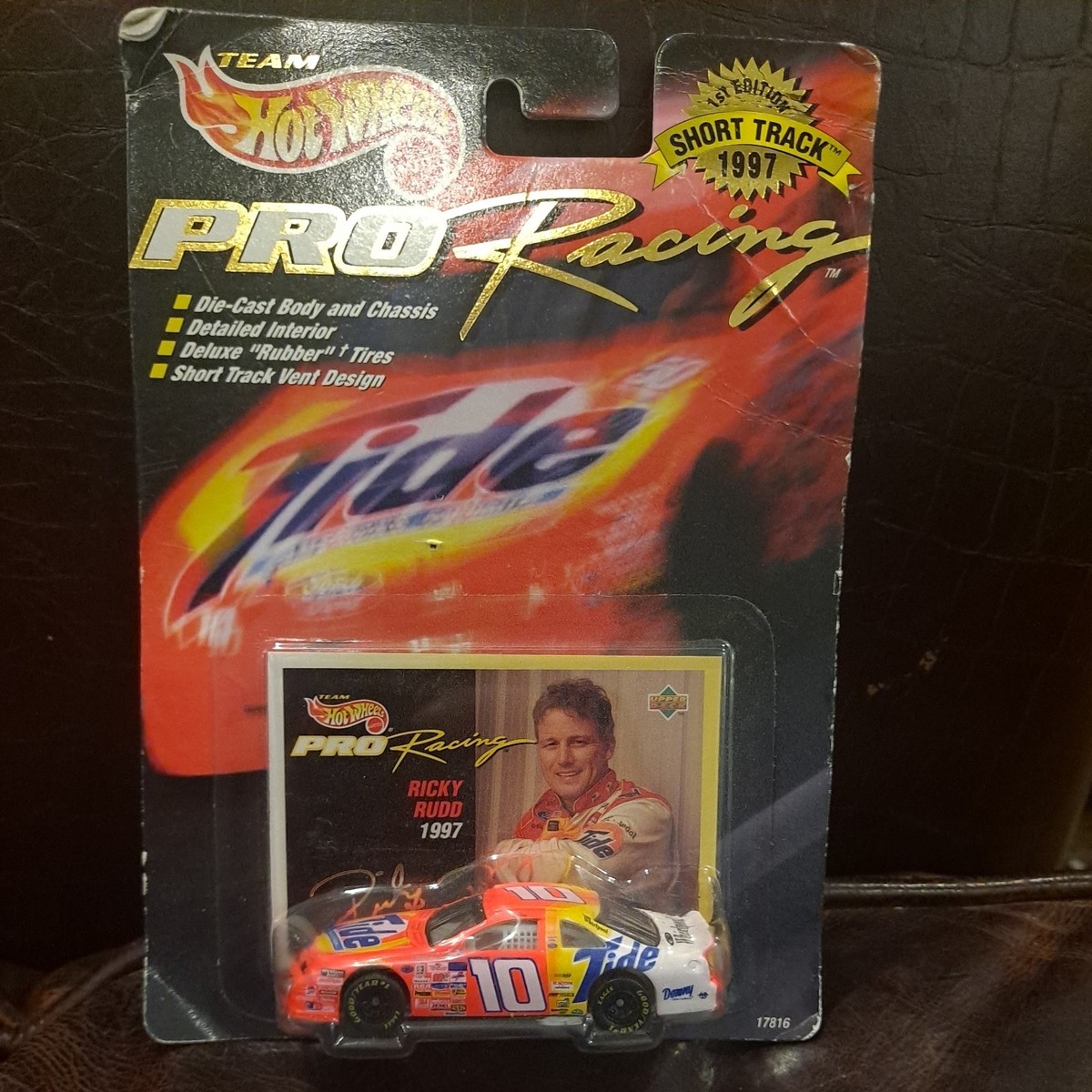 Hot Wheels Pro Racing 1997 NASCAR #10 Ricky Rudd SHORT TRACK 1ST