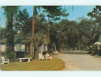 Unused 1950's HIL-TOP MOTEL Gainesville Florida FL u2758@