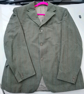 Sumrie Herren Blazer Grün Größe L Wolle Vintage