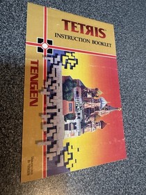 Tengen Tetris & Ms. Pac-Man Original Manual Lot Nintendo NES English