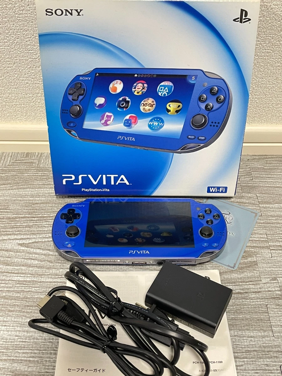 Preços baixos em Sony PS Vita-PCH-1000 Azul Consoles de videogame