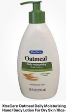XtraCare Oatmeal Daily Moisturizing Hand/Body Lotion For Dry Skin 10oz-SHIP24HRS