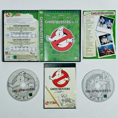 2-DVD Deluxe Edition GHOSTBUSTERS I & II German. Reitman Ghostbusters Horror ...