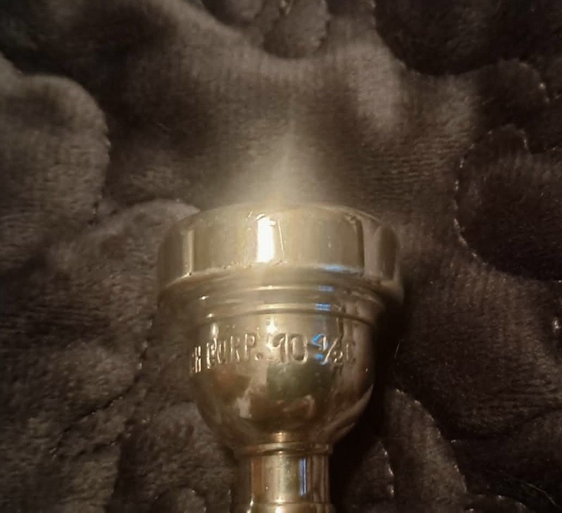 Vintage VINCENT BACH CORP 10 1/2C Trumpet mouthpiece