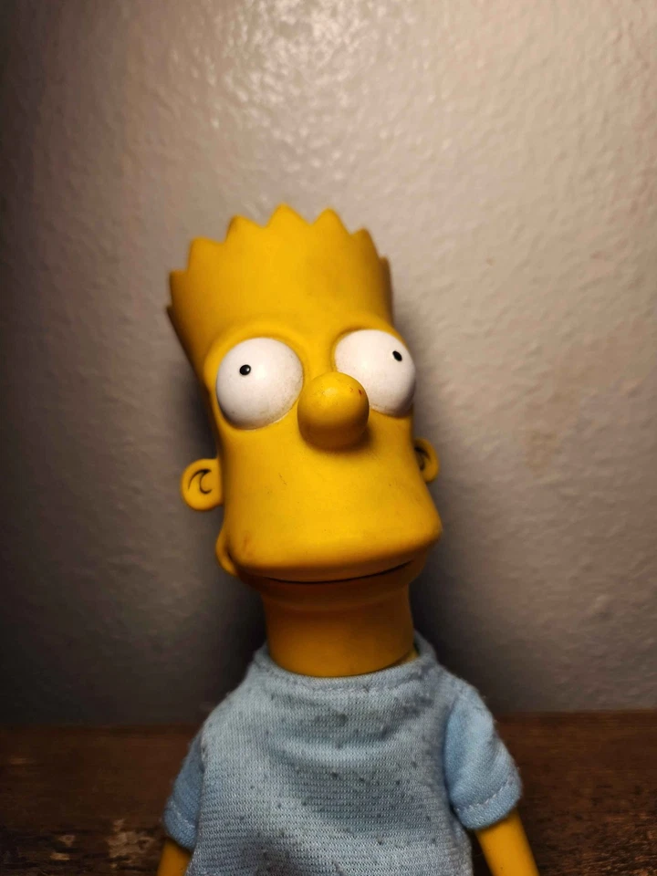 Muñeca de colección Bart Simpson DanDee 1990 sin caja coleccionable de Los Simpson Foto 2 de 3