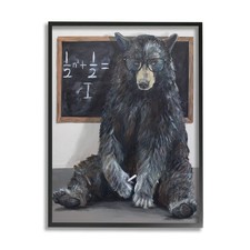 Forest Bear Teacher Algebra Equation Math School Room